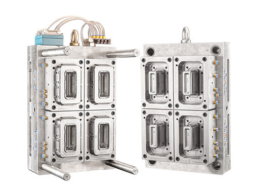 4腔洗衣凝珠盒模具